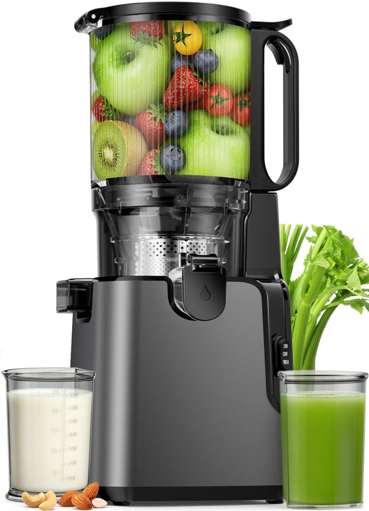 YPONE Slow Juicer for Fresh Juice & Nut Milk